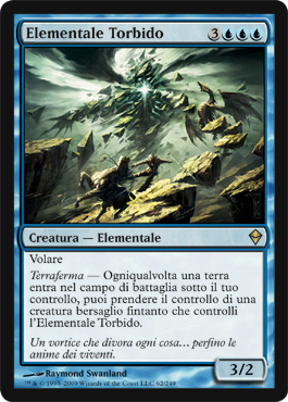 062 / 249 Elementale Torbido rara (IT) -NEAR MINT-
