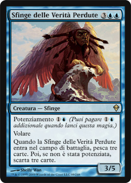 069 / 249 Sfinge delle Verita' Perdute rara (IT) -NEAR MINT-