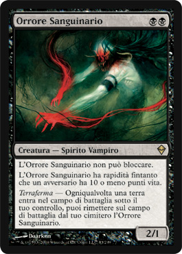 083 / 249 Orrore Sanguinario rara (IT) -NEAR MINT-