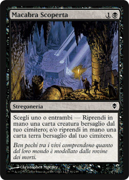 091 / 249 Macabra Scoperta comune (IT) -NEAR MINT-