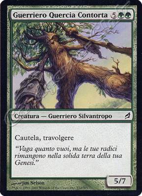 232 / 301 Guerriero Quercia Contorta comune (IT) -NEAR MINT-