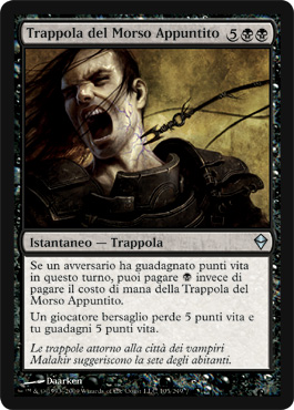 105 / 249 Trappola del Morso Appuntito non comune (IT) -NEAR MINT-