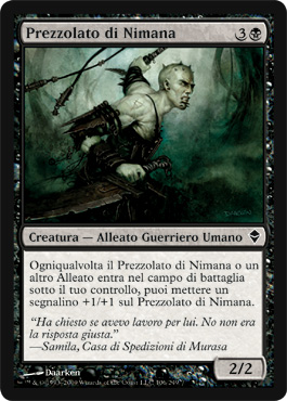 106 / 249 Prezzolato di Nimana comune (IT) -NEAR MINT-