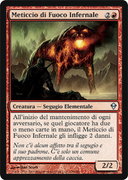 130 / 249 Meticcio di Fuoco Infernale non comune (IT) -NEAR MINT-