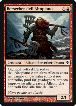 132 / 249 Berserker dell'Altopiano comune (IT) -NEAR MINT-