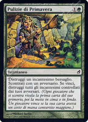 236 / 301 Pulizie di Primavera comune (IT) -NEAR MINT-