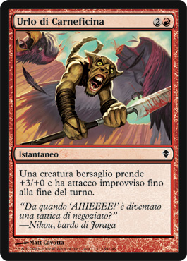 149 / 249 Urlo di Carneficina comune (IT) -NEAR MINT-