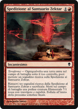 155 / 249 Spedizione al Santuario Zektar comune (IT) -NEAR MINT-