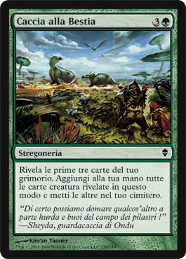 158 / 249 Caccia alla Bestia comune (IT) -NEAR MINT-