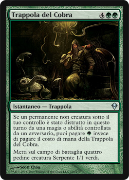 160 / 249 Trappola del Cobra non comune (IT) -NEAR MINT-