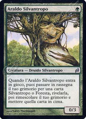 239 / 301 Araldo Silvantropo non comune (IT) -NEAR MINT-