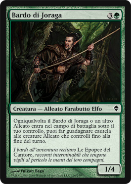 166 / 249 Bardo di Joraga comune (IT) -NEAR MINT-