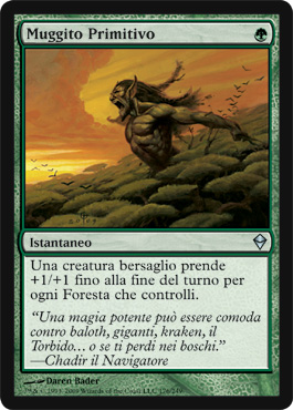 176 / 249 Muggito Primitivo non comune (IT) -NEAR MINT-