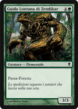 194 / 249 Guida Lontana di Zendikar comune (IT) -NEAR MINT-