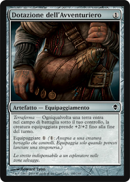 195 / 249 Dotazione dell'Avventuriero comune (IT) -NEAR MINT-