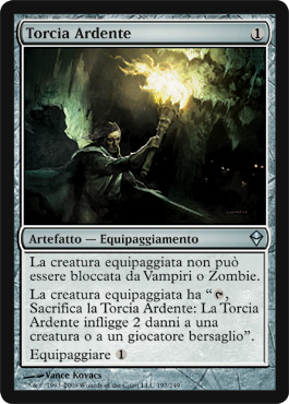 197 / 249 Torcia Ardente non comune (IT)  -PLAYED-