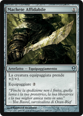 209 / 249 Machete Affidabile non comune (IT) -NEAR MINT-