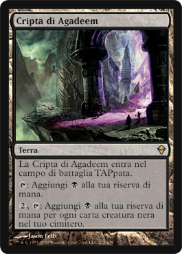 212 / 249 Cripta di Agadeem rara (IT) -NEAR MINT-
