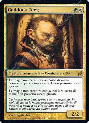 248 / 301 Gaddock Teeg rara (IT) -NEAR MINT-