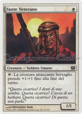 021 / 350 Fante Veterano comune (IT) -NEAR MINT-