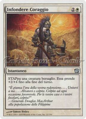 022 / 350 Infondere Coraggio non comune (IT) -NEAR MINT-