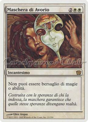 023 / 350 Maschera d' Avorio rara (IT) -NEAR MINT-