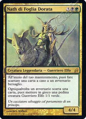 250 / 301 Nath di Foglia Dorata rara (IT) -NEAR MINT-