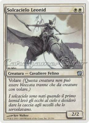 025 / 350 Solcacielo Leonid non comune (IT) -NEAR MINT-