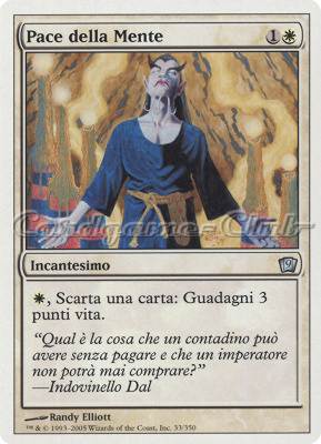 033 / 350 Pace della Mente non comune (IT) -NEAR MINT-