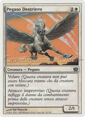 034 / 350 Pegaso Destriero comune (IT) -NEAR MINT-