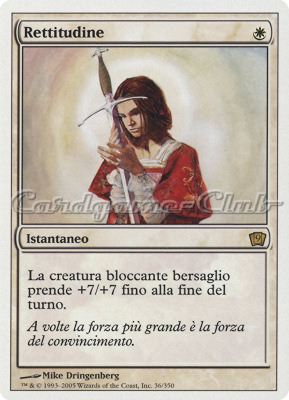 036 / 350 Rettitudine rara (IT) -NEAR MINT-