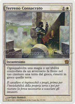 037 / 350 Terreno Consacrato rara (IT) -NEAR MINT-