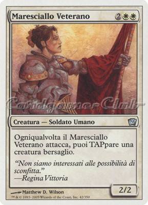 042 / 350 Maresciallo Veterano non comune (IT) -NEAR MINT-