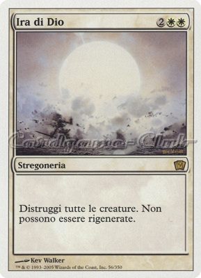 056 / 350 Ira di dio rara (IT) -NEAR MINT-