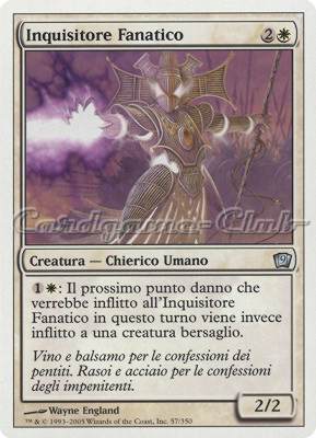057 / 350 Inquistore Fanatico non comune (IT) -NEAR MINT-