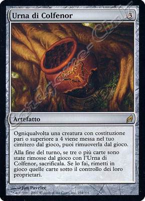 254 / 301 Urna di Colfenor rara (IT)  -GOOD-