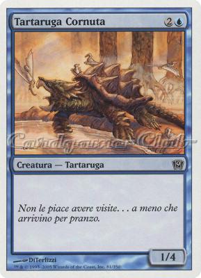 081 / 350 Tartaruga Cornuta comune (IT) -NEAR MINT-