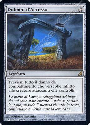 256 / 301 Dolmen d'Accesso rara (IT) -NEAR MINT-