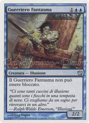 088 / 350 Guerriero Fantasma non comune (IT) -NEAR MINT-