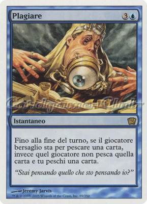 089 / 350 Plagiare rara (IT) -NEAR MINT-