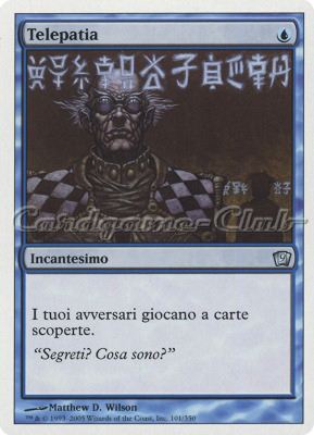 101 / 350 Telepatia non comune (IT) -NEAR MINT-