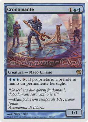 102 / 350 Cronomante rara (IT) -NEAR MINT-