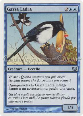 103 / 350 Gazza Ladra non comune (IT) -NEAR MINT-