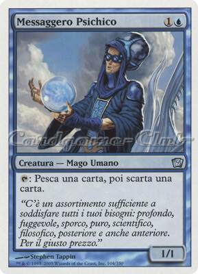 104 / 350 Messaggero Psichico non comune (IT) -NEAR MINT-