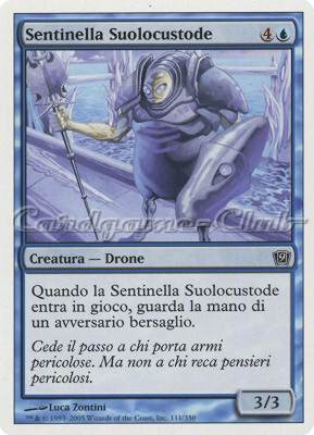 111 / 350 Sentinella Suolocustode comune (IT) -NEAR MINT-