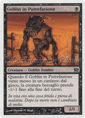 130 / 350 Goblin in Putrefazione comune (IT) -NEAR MINT-