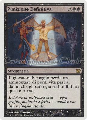 131 / 350 Punizione Definitiva rara (IT) -NEAR MINT-