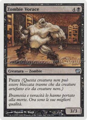 134 / 350 Zombie Vorace non comune (IT) -NEAR MINT-
