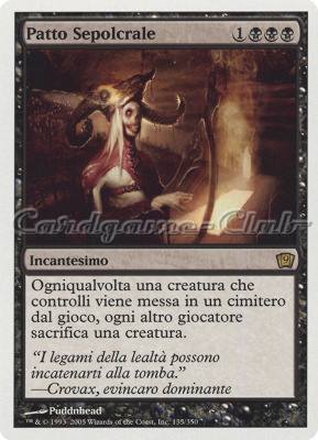 135 / 350 Patto Sepolcrale rara (IT) -NEAR MINT-