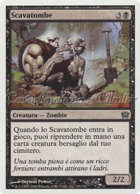 136 / 350 Scavatombe comune (IT) -NEAR MINT-